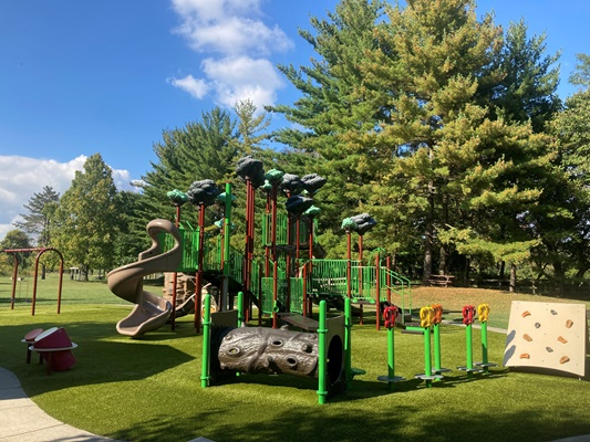 Play Equipment at Rentschler Forest MetroPark