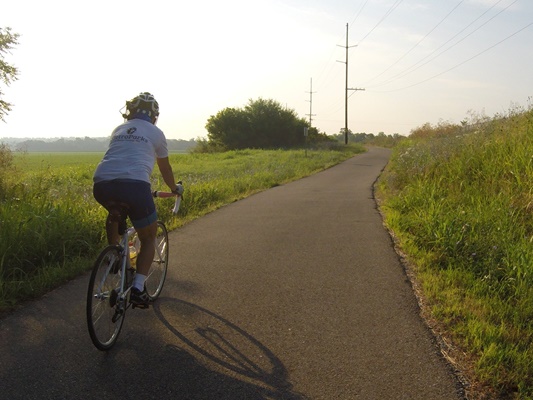 Paved cheap bike trails